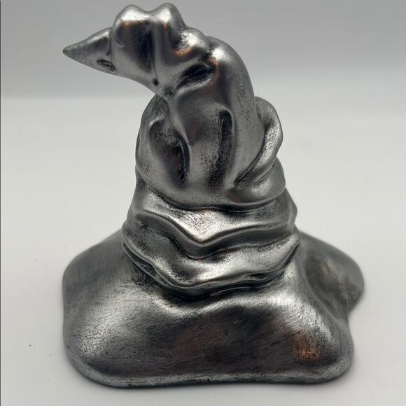 Warner Bros Silver Harry Potter Sorting Hat Sculpture/Paper Weight - Picture 5 of 5